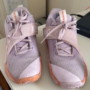 Nike kidsPurple Basketball Shoes
